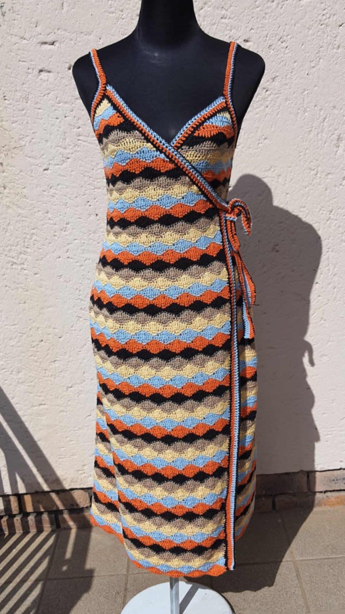 Crochet Wrap Dress – Subtle-T Designs